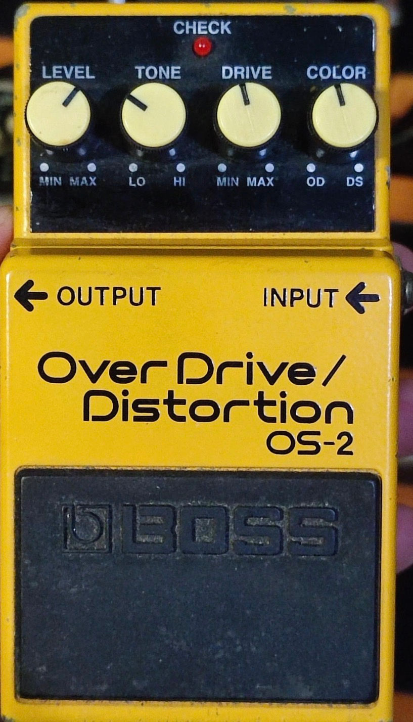 【初心者必見】最初に1つ歪みエフェクターを選ぶならBOSS OS-2がおすすめな理由!BD-2・DS-1とも徹底比較