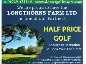 Half-Price Golf  when you stay at Longthorns 