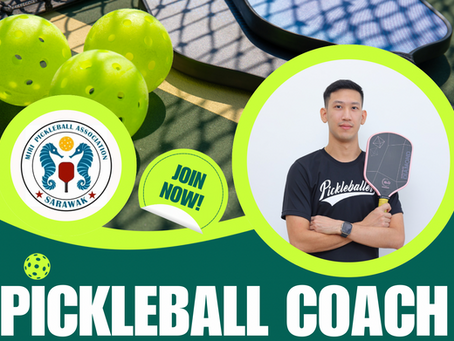 (Coach Aaron Chieng)Get in touch with our Miri Pickleball Association Academy