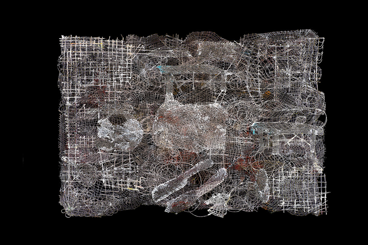 Wall object Sofia Björkman drawing