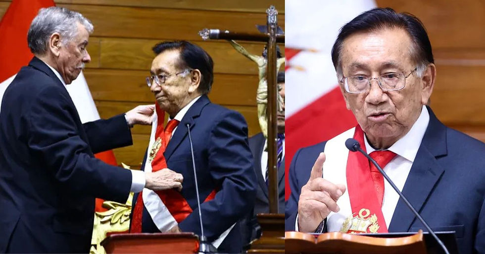 Perú, en medio del vaivén político: Nombran a José María Balcázar como su octavo presidente en una década