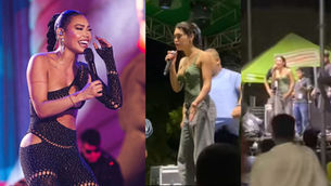 Ana del Castillo detuvo show porque le robaron: Se viralizó por original manera de buscar a los ladrones
