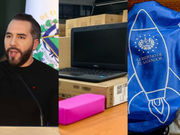 Uniforme, portátil y útiles: El kit que preparó el Gobierno de El Salvador para los estudiantes  