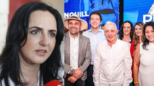María Fernanda Cabal y la candidatura del Centro Democrático: “Aquí no pueden entrar santistas, ni travestis de la política”