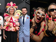 El atuendo disruptivo de Andrea Echeverri en los Grammy 2026: “No somos pedacitos de carne”