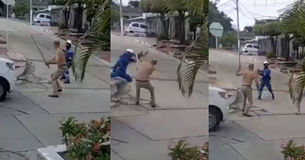 La polémica por sujeto que agredió a técnico de Air-e en Barranquilla: El señalado quedó en libertad