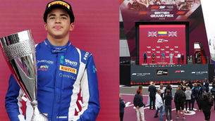 Salim Hanna, el joven colombiano que triunfó en la pista de F4 de Silverstone