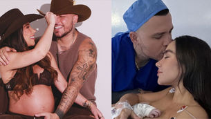 Mostraron hasta tierno mameluco: Paola Jara y Jessi Uribe compartieron el nacimiento de Emilia