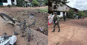 Civiles y soldados heridos tras ataque con motobomba en Guaviare