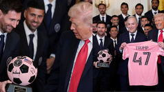 “Tú eres genial”: El discurso de Trump tras recibir a Messi y al Inter Miami en la Casa Blanca