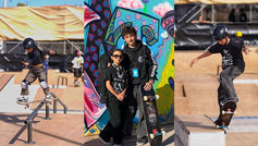 Jóvenes colombianos brillan en skate y dejaron en alto la bandera tricolor en México