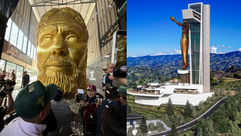 El Cristo del Embalse: El megaproyecto que construyen en El Peñol y se proyecta como innovación turística