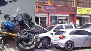 Caso de fleteo en Bogotá: Conductor embistió a dos de los ladrones y tomó justicia por mano propia