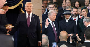 Donald Trump ya se juramentó en el Capitolio: Prometió regresar la riqueza a Estados Unidos y desterrar a bandas criminales extranjeras