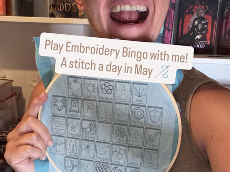 Embroidery Book Club BINGO!