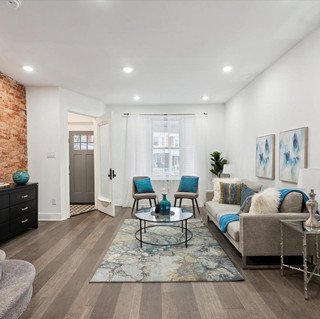 5531 Whitby Ave, Philadelphia, PA, home staging, home stager, interior decorating, interior decorator, living room, philadelphia, for sale, new listing
