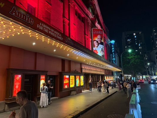 Annie Musical Opening Night