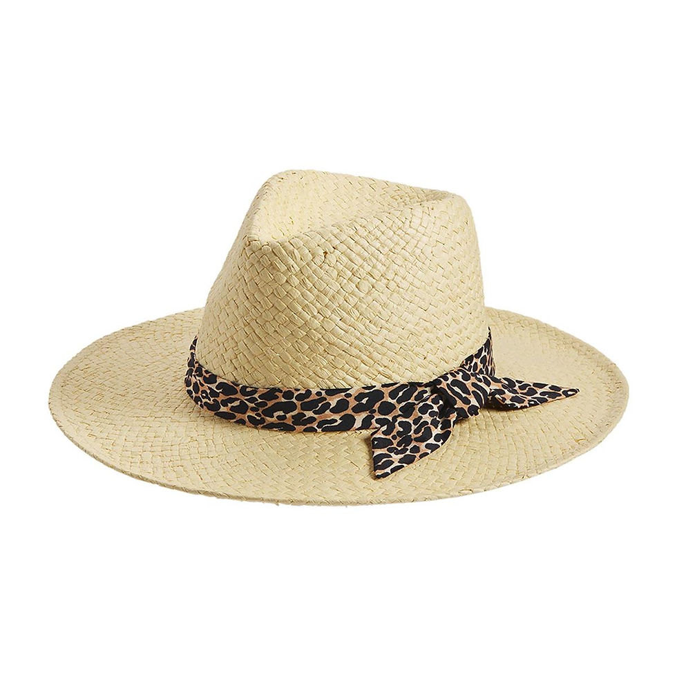 Thumbnail: Mud Pie Leopard Knot Fedora
