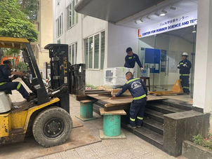 日本から主要研究機材が到着 / Arrival of Key Research Equipment from Japan