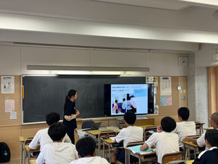 長岡市立東中学校で出前授業を実施しました
