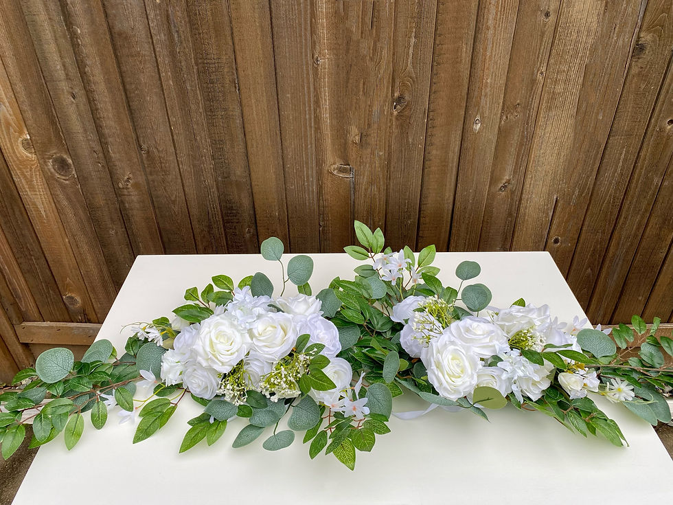 Thumbnail: Ivory Floral Swags (Set B)