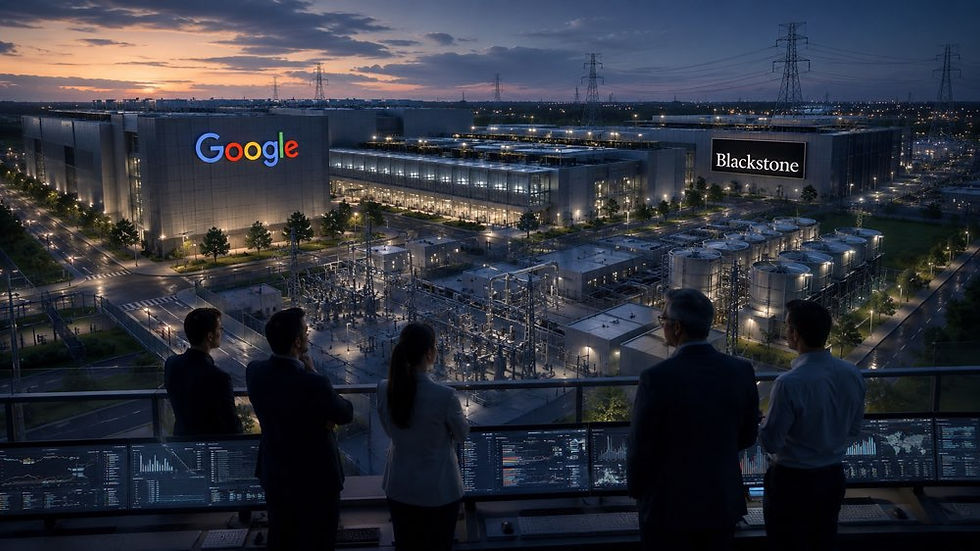 Google, Blackstone and the Emerging Architecture of Distributed Intelligence