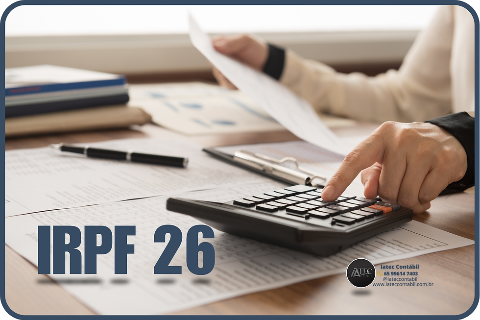 IRPF 2026 - Imposto de Renda