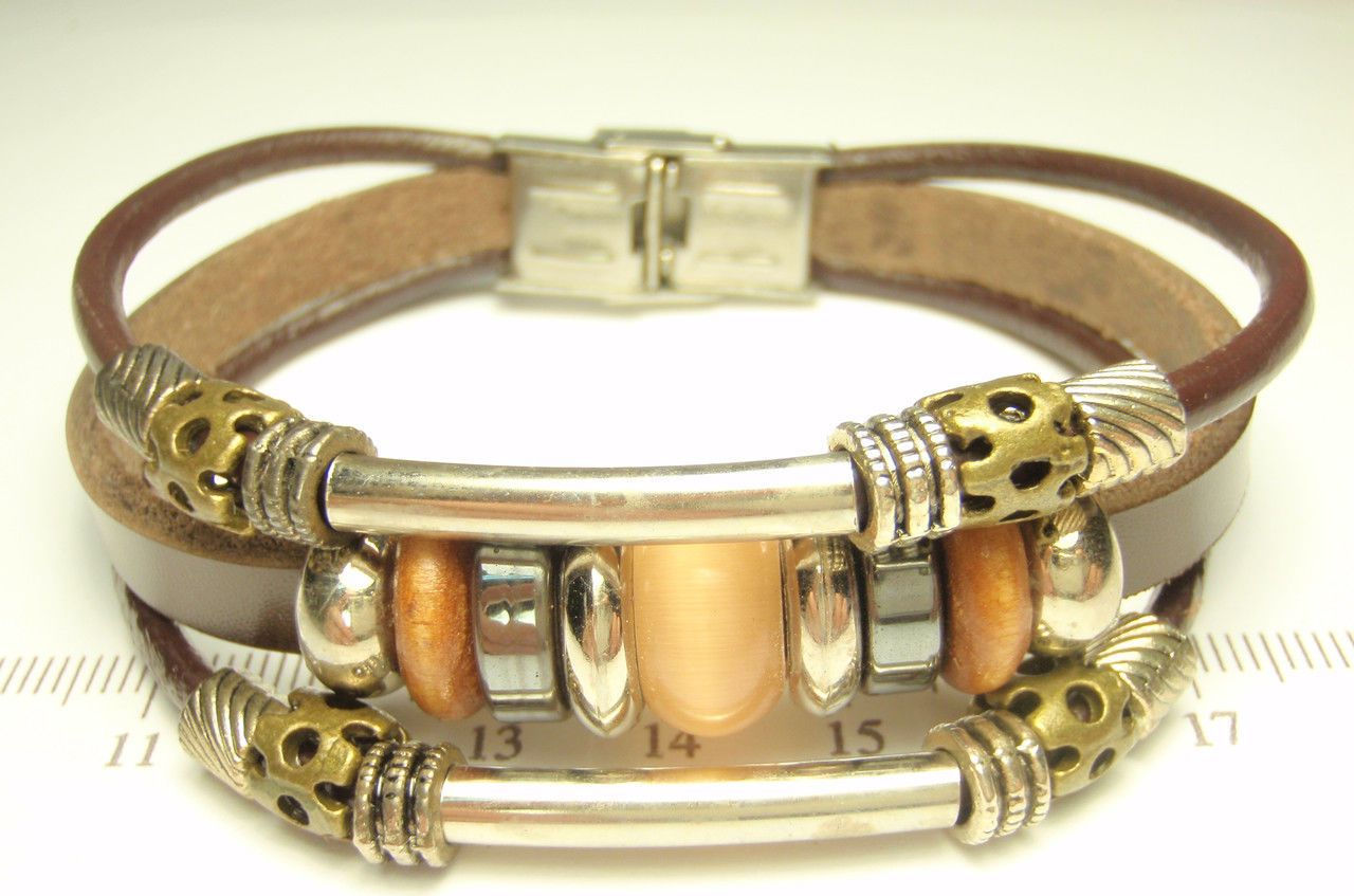 Браслет Фенечки Кожа