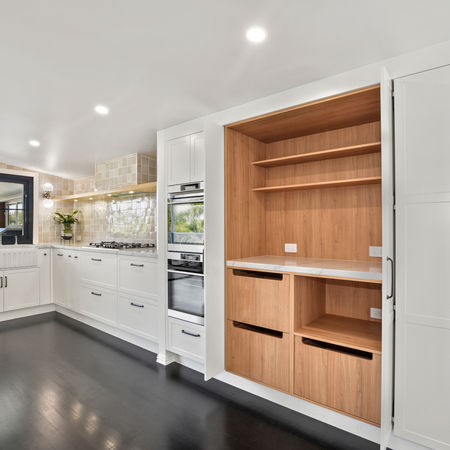 Hidden appliance cupboard