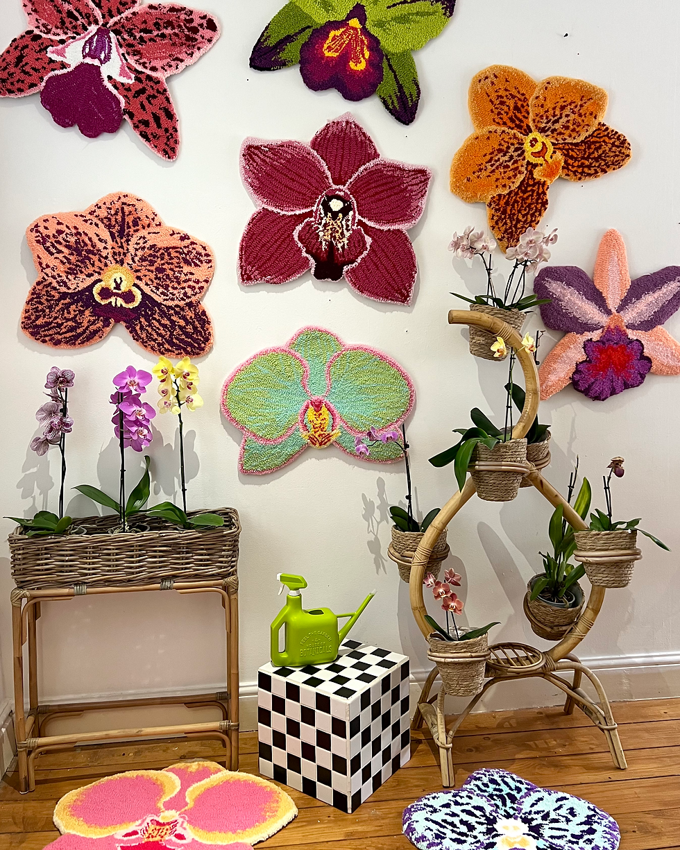 Thumbnail: Peach Vanda Orchid