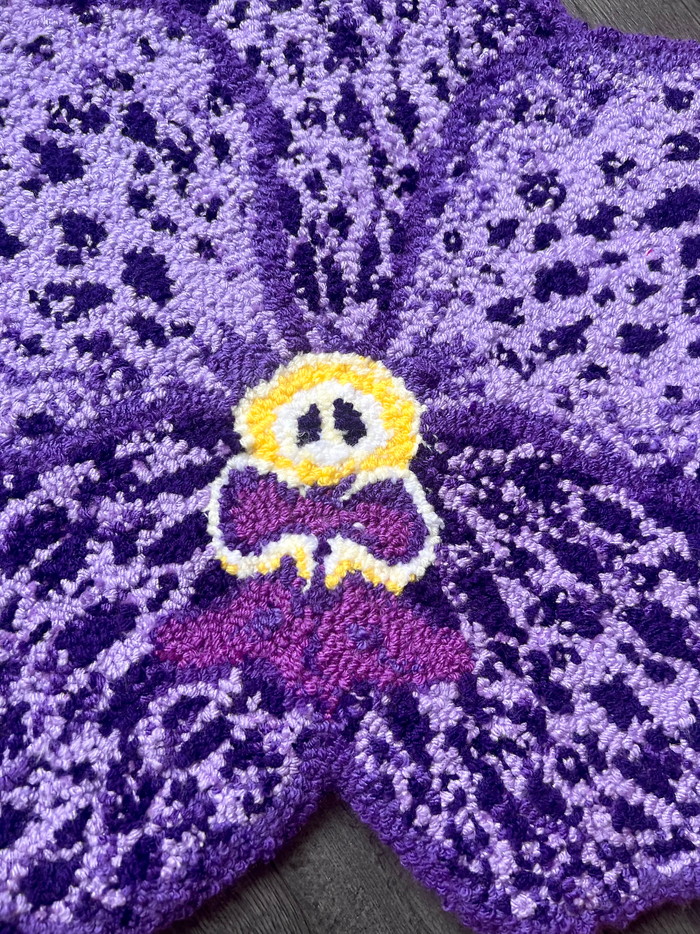 Thumbnail: SAMPLE: Purple Vanda Orchid
