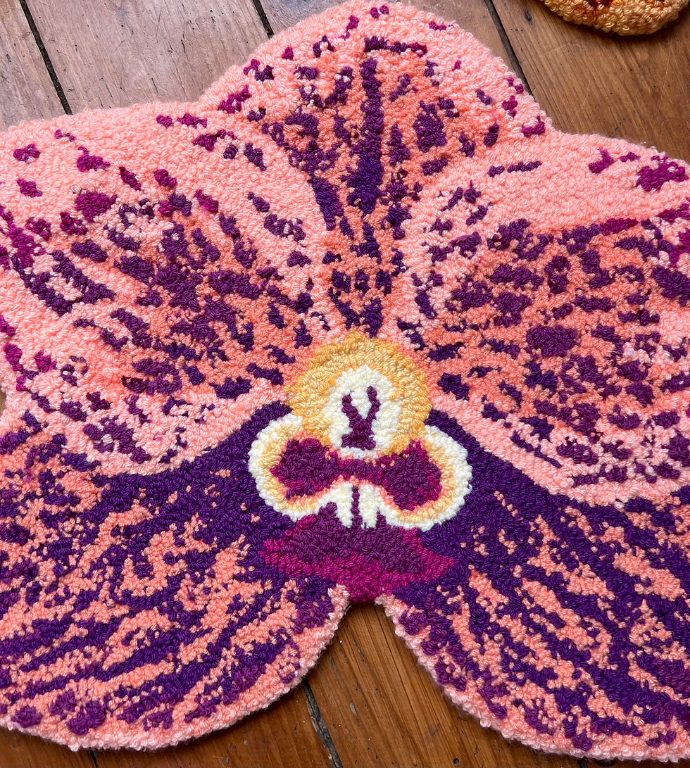 Thumbnail: Peach Vanda Orchid