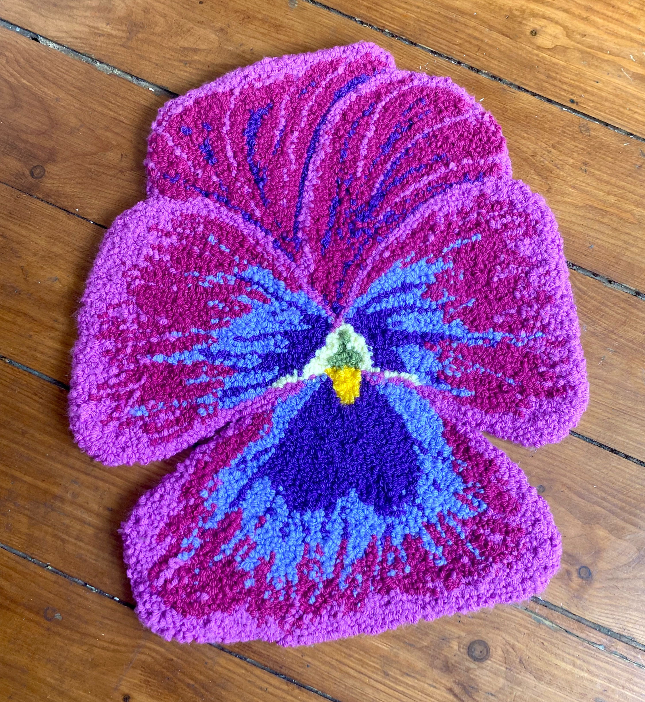 purple pansy. 02