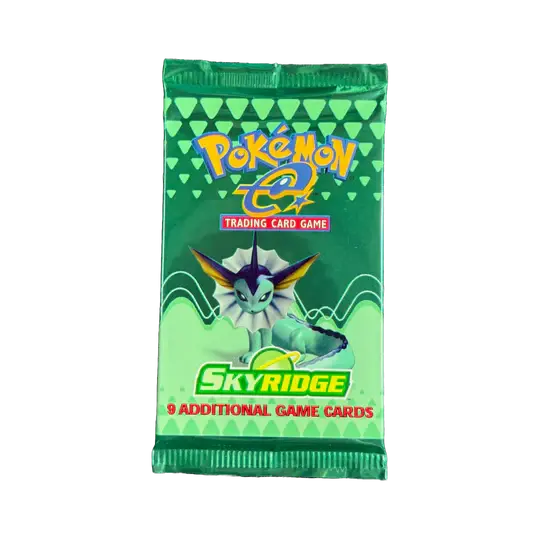 Sealed Pokémon TCG 2003 Skyridge Booster Pack