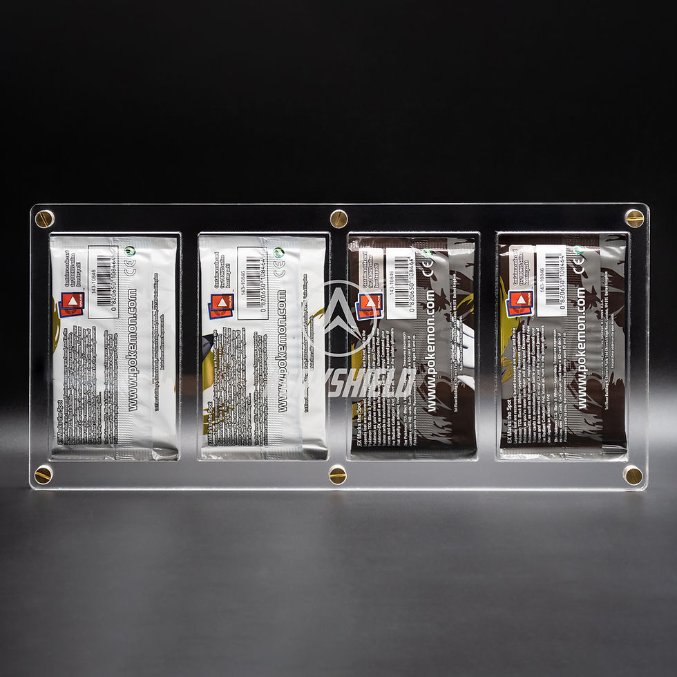 Thumbnail: AcryShield Quadruple Booster Pack Acrylic Case - Screw