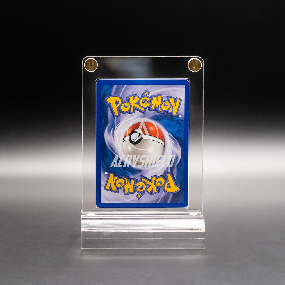 Thumbnail: AcryShield Acrylic Single Card Display Case - Screw
