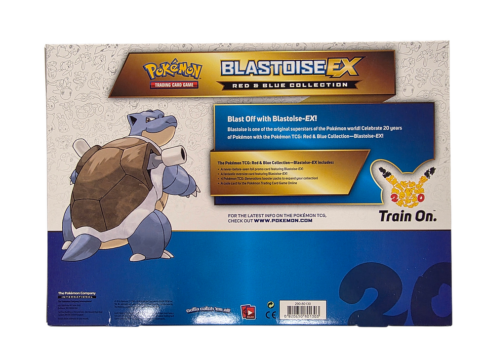 Thumbnail: Pokemon TCG Blastoise Red & Blue Generations 20th Anniversary Collection Box