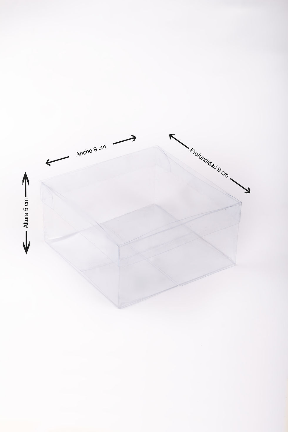 Miniatura: Caja PVC 9x9x4.5 cm