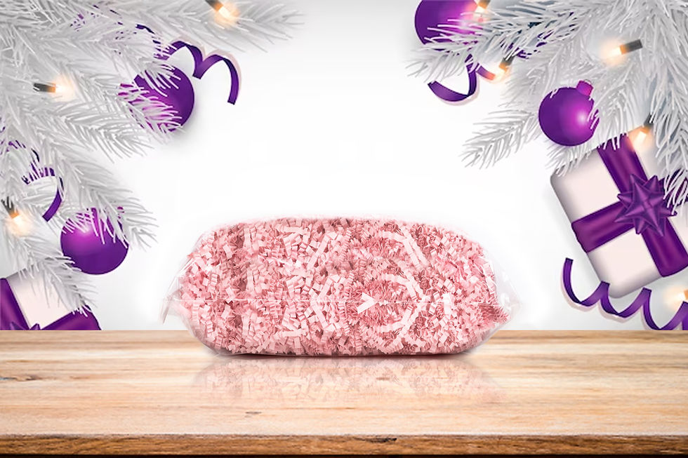 Miniatura: Papel zigzag 1kg Rosa