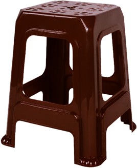 Miniatura: Banco de Plástico Resistente 47 cm 