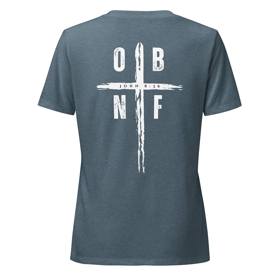Thumbnail: OBNF Women’s Relaxed V-Neck T-shirt