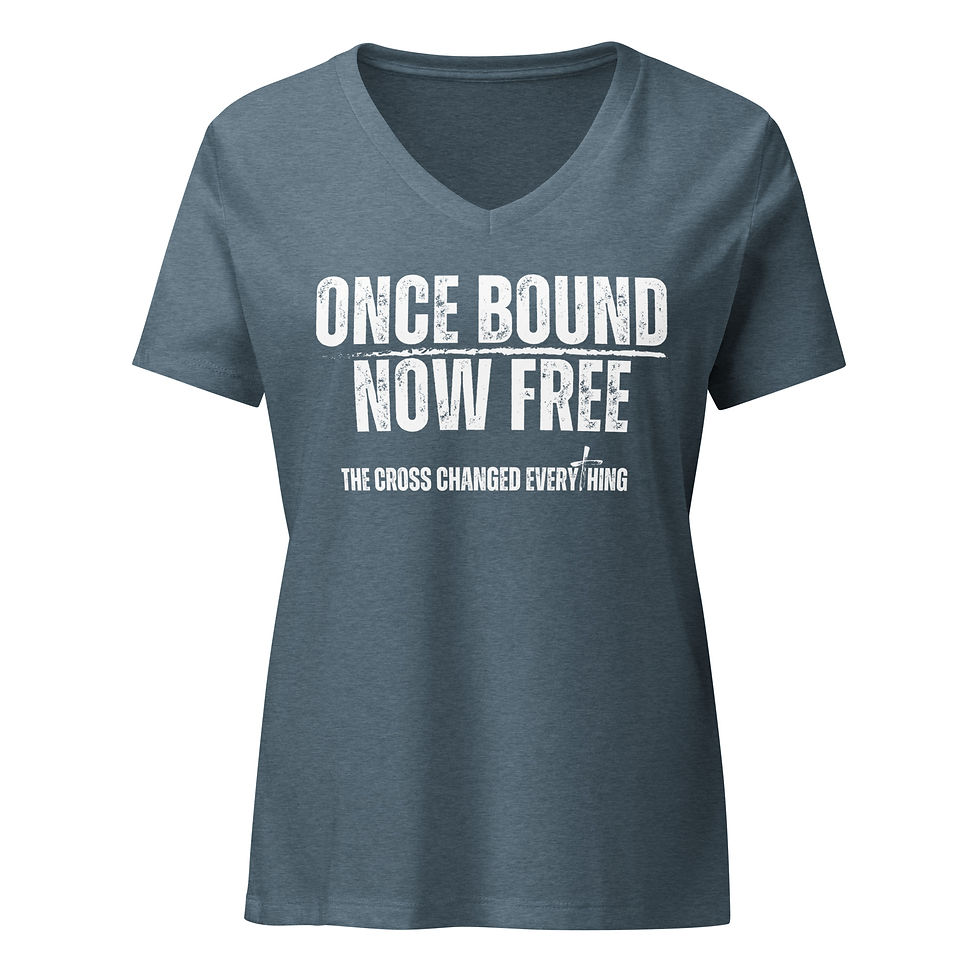 Thumbnail: OBNF Women’s Relaxed V-Neck T-shirt