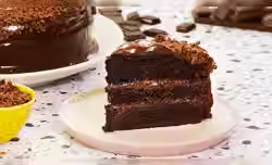 Torta de doble chocolate