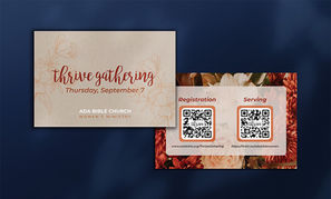 Thrive Postcard