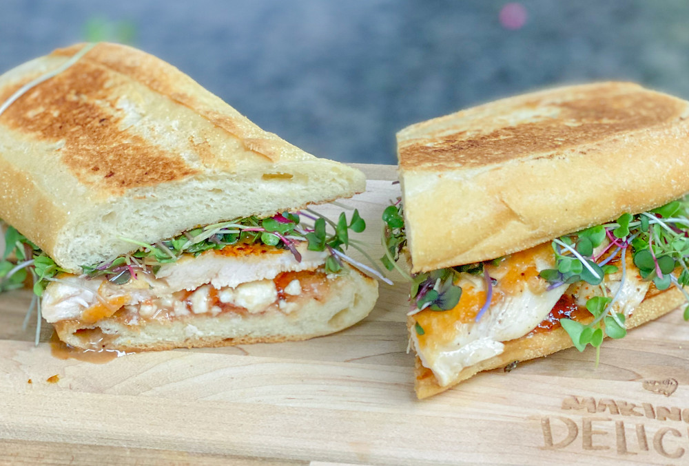 Strawberry Chicken Sandwich
