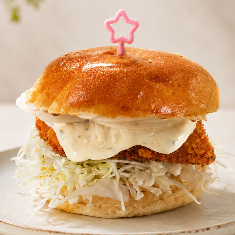 サクラマスバーガー