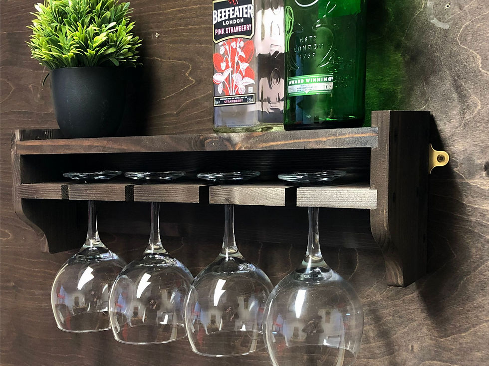 Thumbnail: 4 Glass Gin Shelf