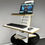 Thumbnail: ZEN DESK Adjustable Wooden Health Ergonomic Standing Desk - Gloss White