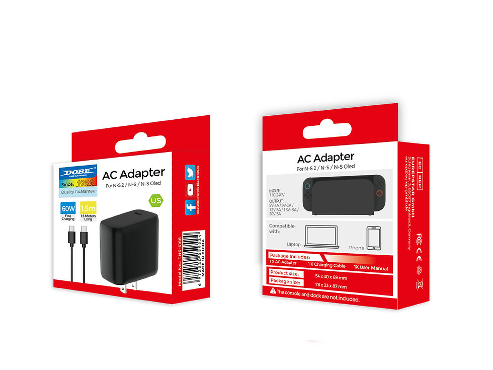 Thumbnail: AC Adapter Sạc Nintendo Switch 2 - Dobe