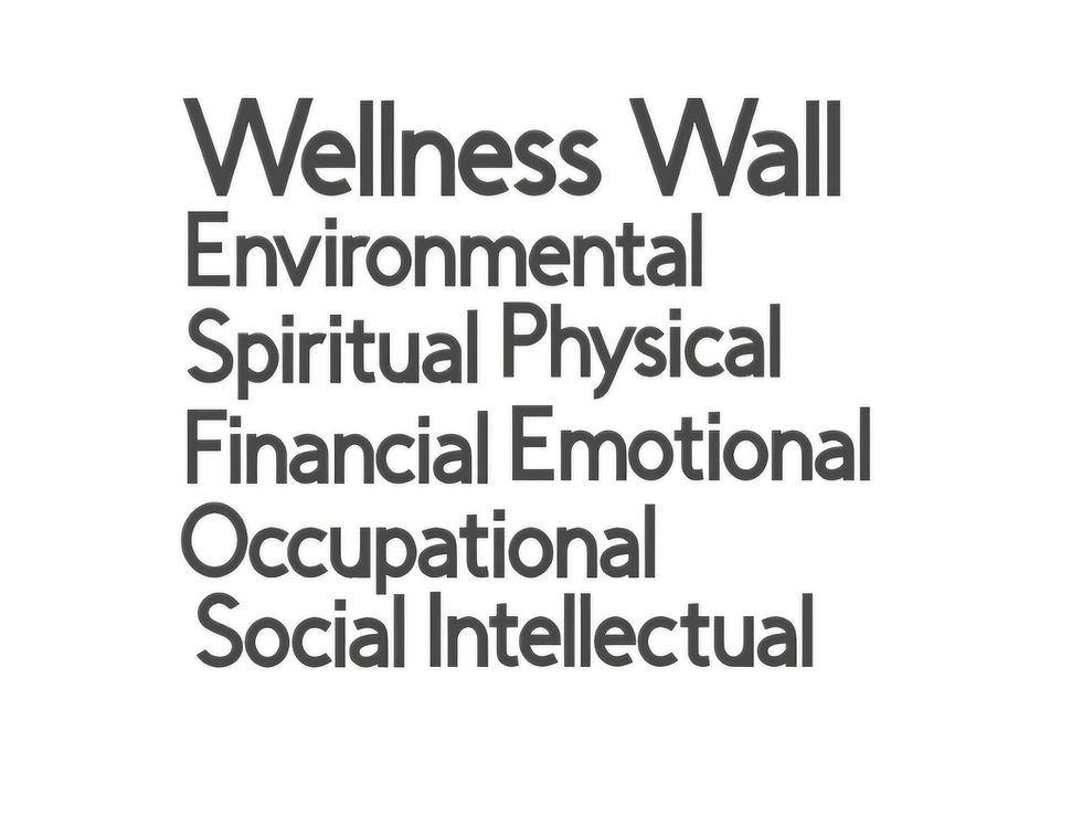 Thumbnail: Wheel 4 Wellness & Wellness Wall Decal